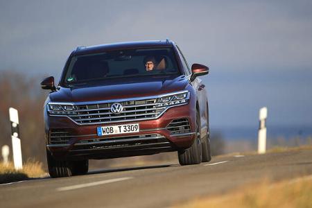 VW Touareg, Exterieur