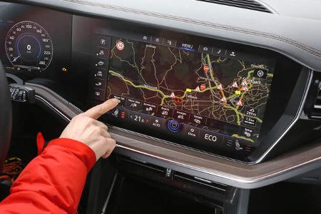 VW Touareg, Interieur