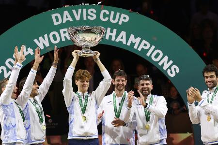Italien richtet Davis-Cup-Endrunde von 2025 bis 2027 aus