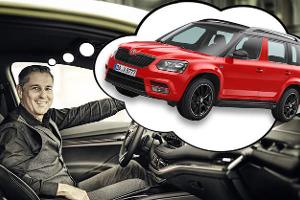 Skoda Chef Klaus Zellmer träumt vom Skoda Yeti