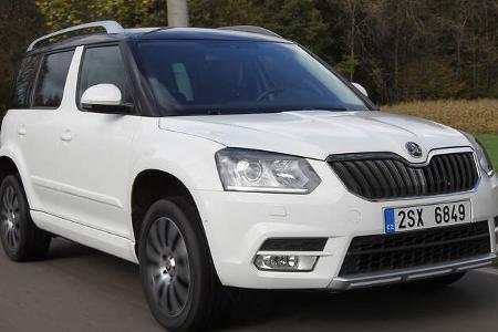 Skoda Yeti, Frontansicht