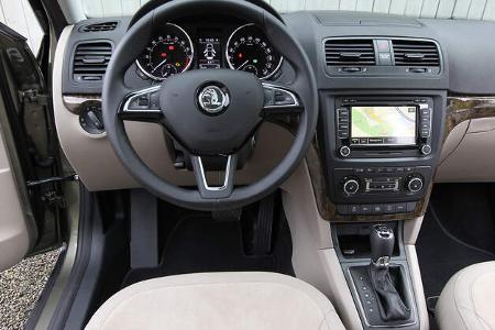 Skoda Yeti, Cockpit