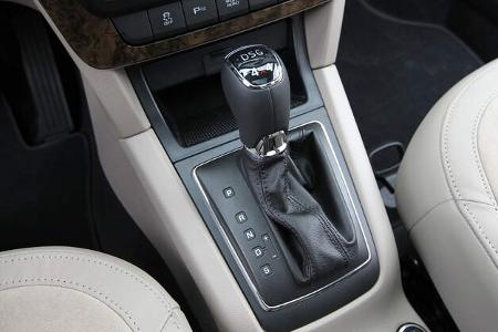 Skoda Yeti, Schalthebel