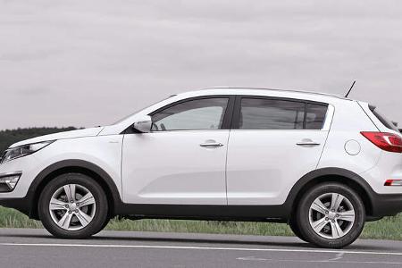 Kia Sportage 2.0 CRDi 4WD Vision, Seitenansicht