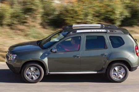 Dacia Duster dCi 110 4x4, Seitenansicht