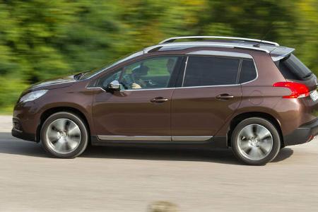 Peugeot 2008 e-HDi 115, Seitenansicht