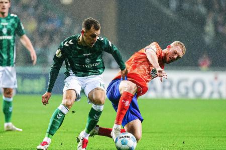 Bei Kohfeldt-Rückkehr: Werder müht sich weiter