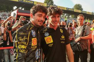 Ferrari schreibt mit Charles und Arthur Leclerc Geschichte