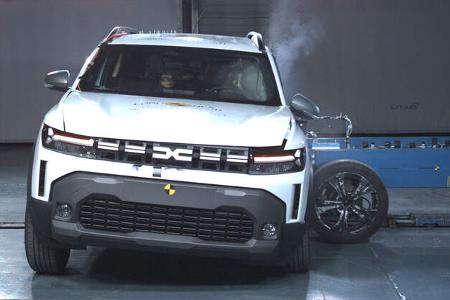 Dacia Duster 3. Generation EuroNCAP Crashtest