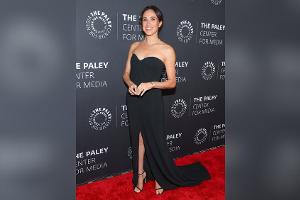 Herzogin Meghan: Glamouröser Solo-Auftritt in schwarzem Traumkleid