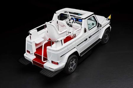 11/2024 Mercedes G 580 EQ Papamobil Papst Franziskus