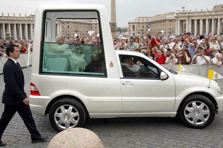 Mercedes V140 S500 lang Landaulet S-Klasse Papst (1997)