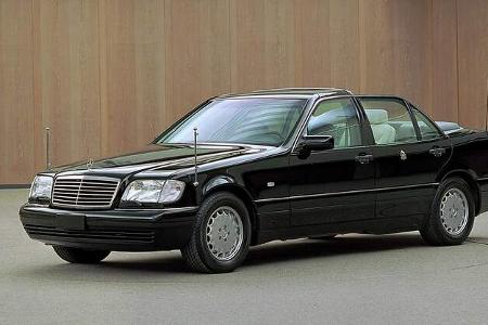 Mercedes V126 500 SEL S-Klasse Papst (1985)