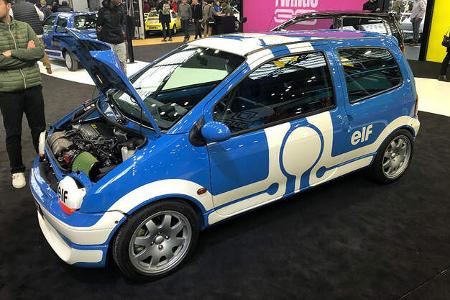 Renault Twingo Ur-Modell 150-PS-Umbau Retromobile 30 Jahre Twingo