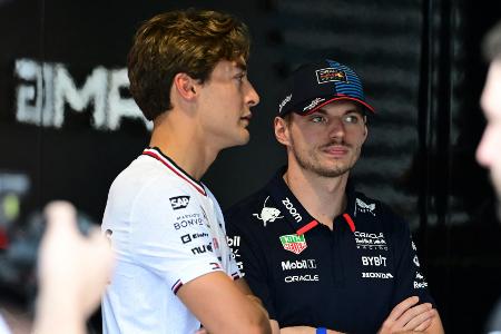 Gelogen und bedroht? Verstappen und Russell im Kampfmodus