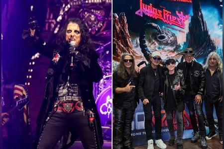 Alice Cooper feiert mit den Scorpions ihr 60- jähriges Bandjubiläum