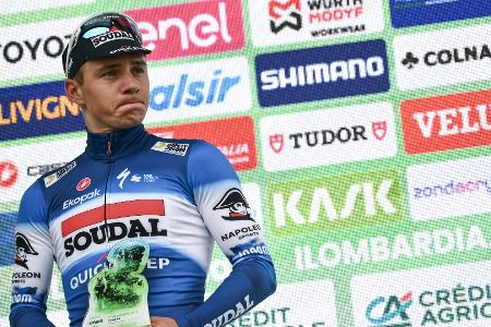 Nach Unfall: Acht Wochen Pause für Evenepoel