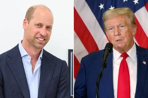 Prinz William trifft sich in Paris mit Donald Trump