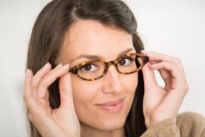 In Schildpatt-Optik: Ovale Brillen sind das neue Trend-Accessoire