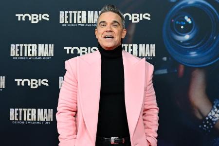 Robbie Williams: Entertainer feiert 