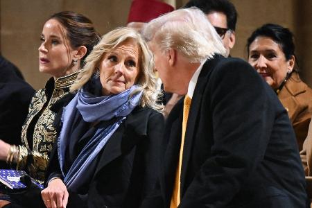 Donald Trump wirbt mit Foto von Jill Biden für sein Parfüm