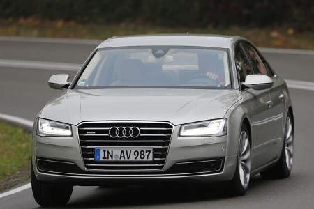 Audi A8 4.0 TFSI Quattro, Frontansicht