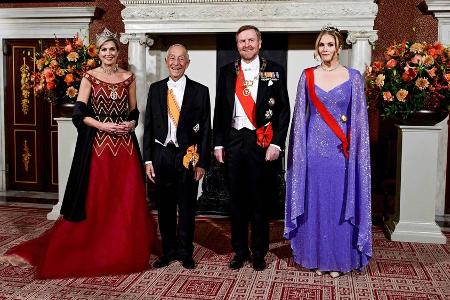 Amalia der Niederlande: Glamouröser Auftritt an der Seite ihrer Eltern