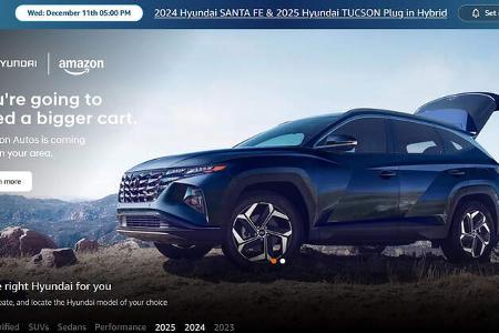 Hyundai kooperiert mit Amazon