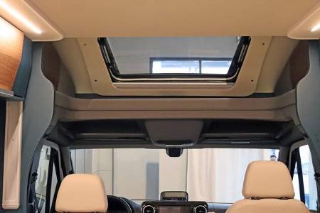 Dachhaube, T-Haube, Fenster, Hubbett