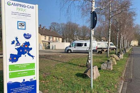 Eingang, Camping-Car Park