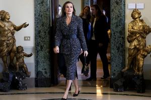 Letizia von Spanien glänzt in Rom im eleganten Business-Look
