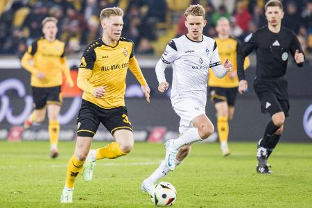 3. Liga: Dresden übernimmt vorübergehend Platz eins