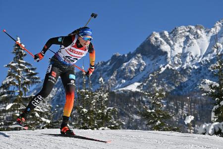 Preuß verteidigt als Dritte Gelb - Voigt Zweite