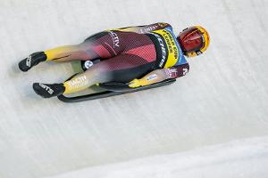 Rodeln: Taubitz wird Dritte und behält Gelb