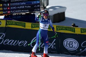 Goggia bei Comeback Zweite - Vonn als Vorläuferin bejubelt