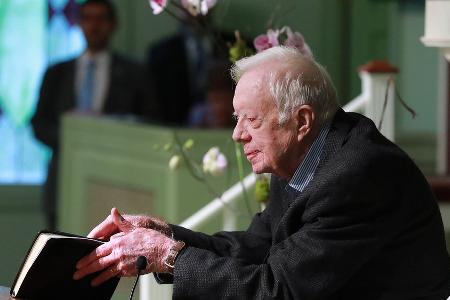 Jimmy Carter kommt nicht zu Donald Trumps Amtseinführung