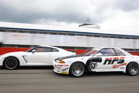 Nissan GT-R, Nissan Skyline GT-R BNR32, Seitenansicht
