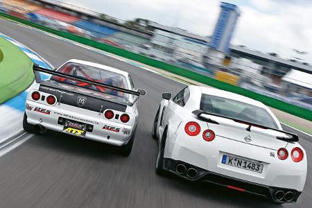 Nissan GT-R, Nissan Skyline GT-R BNR32, Heckansicht