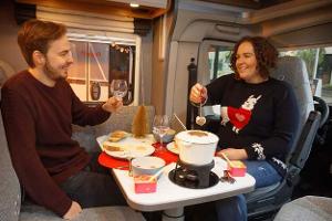 Weihnachtsessen im Wohnmobil