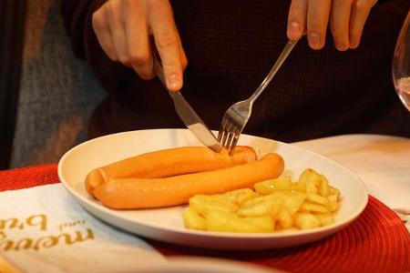 Weihnachtsessen im Wohnmobil