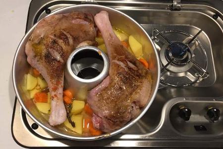 Weihnachtsgans im Wohnmobil