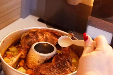 Weihnachtsessen im Wohnmobil