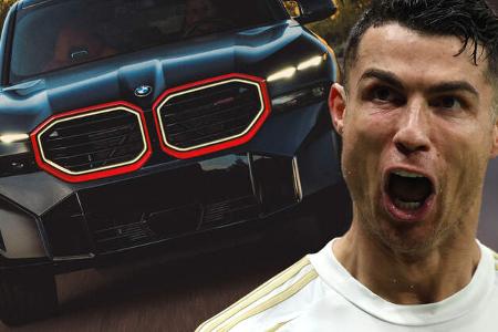 BMW XM CR7 Christiano Ronaldo Dienstwagen Al Nassr