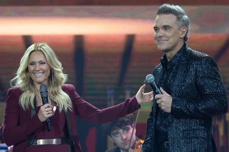 Helene Fischer und Robbie Williams