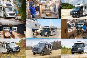 Eine Kollage verschiedener Sprinter-TIs