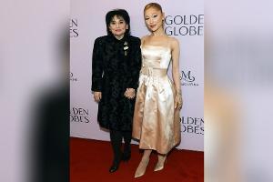 Ariana Grande begeistert mit Mama Joan auf dem roten Teppich
