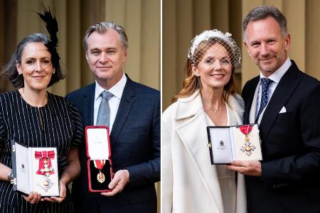 König Charles ehrt Christopher Nolan und Christian Horner