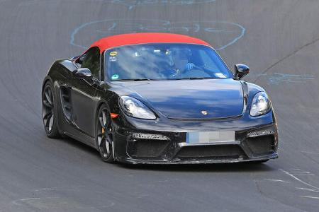 Erlkönig Porsche Boxster 718 Spyder