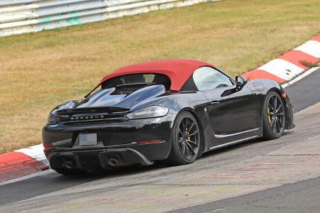 Erlkönig Porsche Boxster 718 Spyder