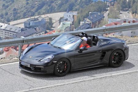 Erlkönig Porsche 718 Boxster Spyder